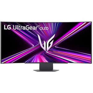 LG UltraGear 45GX900A-B 45" Class UW-QHD Curved Screen Gaming OLED Monitor - 21:9 - 44.5" Viewable - OLED - 3440 x 1440 - 