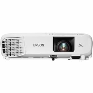Epson PowerLite EB-E24 3LCD Projector - 4:3 - Ceiling Mountable, Desktop, Portable - White - Front, Ceiling - 720p - 6000 