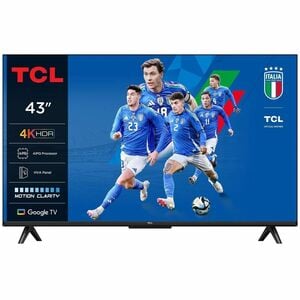 TCL Serie Smart TV 4K Ultra HD 43" 43P69K, Dolby Audio, HDR10+, Google TV. Dimensioni diagonale schermo: 109,2 cm (43"), R