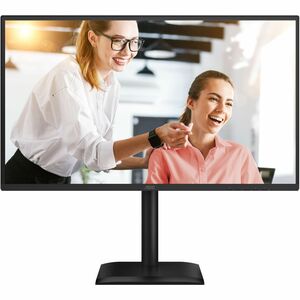 AOC Q27E4CV 27" Class WQHD LED Monitor - 16:9 - Black - 68.6 cm (27") Viewable - In-plane Switching (IPS) Technology - WLE