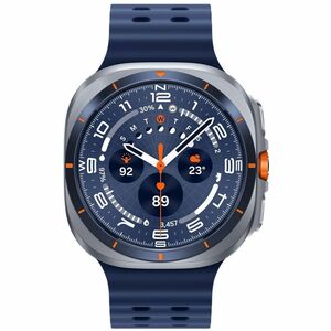 Samsung Galaxy Watch Ultra SM-L705F Smart Watch - 47.40 mm Case Height - 47.10 mm Case Width - Titanium, Blue Body Color -