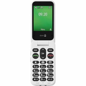 Téléphone portable standard Doro Leva E22 - 4G - Rouge, Blanc - Flip - Sans SIM
