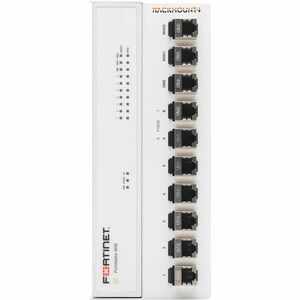 RACKMOUNT.IT FortiDIN Din Rail Mount for Network Security & Firewall Device - Signal White - Rugged