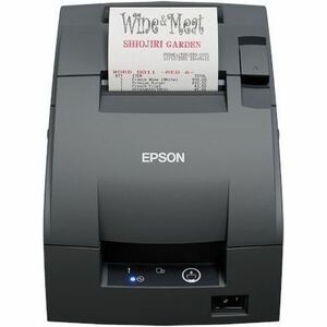 Epson TM-U220IIB POS System Dot Matrix Printer - Two-color - Wall Mount - Receipt Print - Ethernet - USB - USB Host - Seri