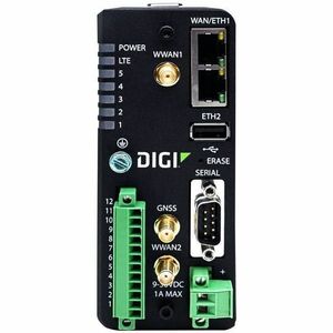 Digi IX30 2 SIM Ethernet, Cellular Modem/Wireless Router - 4G - LTE, HSPA+, WCDMA, LTE Cat 4 - 1 x Network Port - 1 x Broa