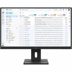 Lenovo ThinkVision E27-40 27" Class Full HD LED Monitor - 16:9 - Raven Black - 68.6 cm (27") Viewable - In-plane Switching