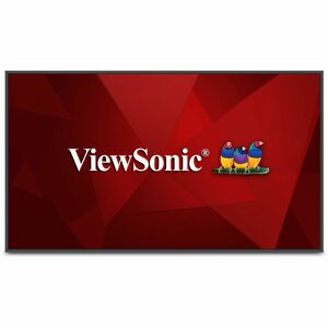ViewSonic CDE86G3 86 Inch 4K UHD OS-Free Commercial Display with 500-nit Brightness, 1200:1 Contrast Ratio, 10W Dual Speak