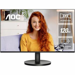 AOC 27B3HA3 27in IPS FHD 1ms 120Hz VGA HDMI VESA 100x100mm Flicker Free Low Blue Mode Ultra Slim 3 Side Frameless 3W Speakers