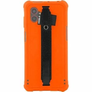 MOBILIS Robust Tasche Samsung Galaxy XCover7 Pro Smartphone - Orange - Sturzsicher, Stoßdämfpend, Stoßfest, Kratzfest, Sta