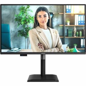 AOC Q27P4U 27" Class WQHD LED Monitor - 16:9 - Textured Black - 68.6 cm (27") Viewable - In-plane Switching (IPS) Technolo