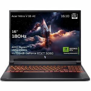 Acer Nitro V 16 AI ANV16-42-R22J. Tipo di prodotto: Computer portatile, Fattore di forma: Clamshell. Famiglia processore: 