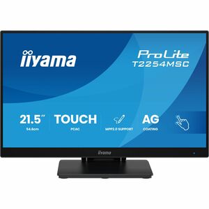 iiyama ProLite T2254MSC-B2AG 1 Zoll Class LED-Touchscreen-Monitor - 16:9 Format - 4 ms Reaktionszeit - 2,2 cm (0,8 Zoll) V