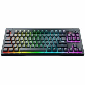 CHERRY XTRFY G80-3883 Gaming Keyboard - Tenkeyless - Wired/Wireless Connectivity - USB Type A Interface - RGB LED - Englis