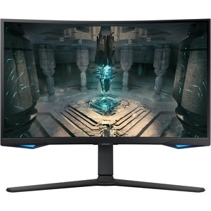 Monitor inteligente LED de juegos Samsung Odyssey G6 S32BG650EL 32" (81.3cm) Class WQHD Pantalla curva - 16:9 - Negro - 32