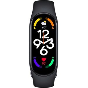 MI Smart Band 7 Pulsera inteligente - Negro Body Color - Aleación de aluminio, Vidrio templado Body Material - Termoplásti