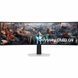 Monitor de juego OLED Samsung Odyssey OLED G9 S49CG930SL 49" (124.5cm) Class Dual Quad HD (DQHD) Pantalla curva - 32:9 - G
