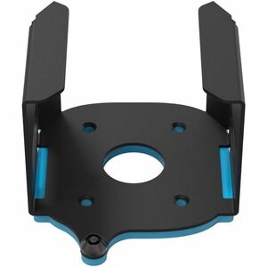 Rack Solutions Mounting Bracket for Docking Station - Black - Horizontal/Vertical - TAA Compliant - Steel - 1