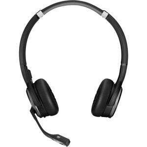 EPOS IMPACT 5000 Go Wireless Over-the-head, On-ear Stereo Headset - Black - Microsoft Teams Certification - Binaural - Sup