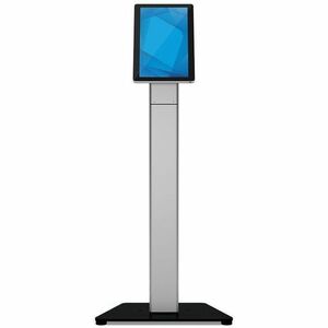 Elo Slim Self-Service Floor Stand, Black - Black