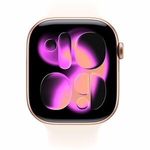 Watch Series 11�GPS�46mm�Rose Gold Aluminium Case with Light Blush Sport Band - S/M