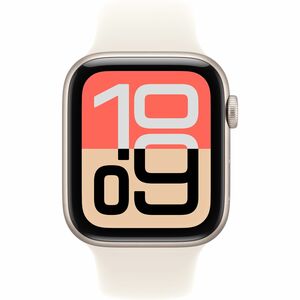 Watch SE 3 GPS + Cellular 40mm Starlight Aluminium Case with Starlight Sport Band - S/M
