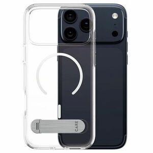 CARE Kickstand Case for Apple iPhone 17 Pro Max Smartphone - Transparent - Drop Resistant, Crush Resistant - Plastic - Wir