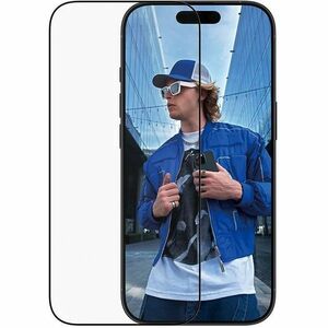 PanzerGlass Glass Screen Protector for Apple iPhone 16 Pro, iPhone 17 - Clear - For Widescreen OLED iPhone 16 Pro, iPhone 