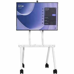 Heckler Design Rolling Stand for Surface Hub 3 - Up to 50" Screen Support - 65.10" Height x 37.70" Width x 31.70" Depth - 