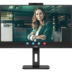 Monitor LCD AOC Q27P3CW 27" (68.6cm) Class Cámara Web UW-UXGA - 16:9 - Negro Texturado - 27" (68.6cm) Viewable - Tecnologí