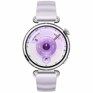 Huawei WATCH GT 6 Smart Watch - Round Case Shape - 41.30 mm Case Height - 41.30 mm Case Width - Purple Body Color - Gold B