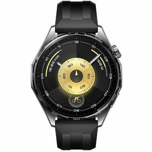 Huawei WATCH GT 6 Smart Watch - Round Case Shape - 46 mm Case Height - 46 mm Case Width - Black Body Color - Black Band Co