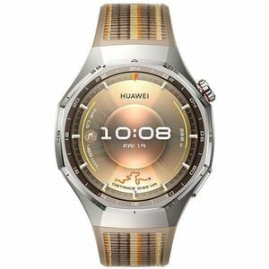 Huawei WATCH GT 6 Pro Smart Watch - 45.60 mm Case Height - 45.60 mm Case Width - Brown Body Color - Brown Band Color - Tit