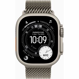 Apple Watch Ultra 3 Smart Watch - 49 mm Case Height - 44 mm Case Width - Natural Case Color - Natural Band Color - Titaniu