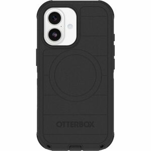 OtterBox Defender Series Pro Carrying Case (Holster) Apple iPhone 17 Smartphone - Black - Bump Resistant, Drop Resistant, 