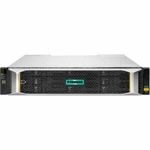 HPE MSA 2060 7 x Total Bays SAN Storage System - 56 TB HDD - 7 x 8TB - 2U Rack-mountable - 7 x HDD Installed - 56 TB Insta