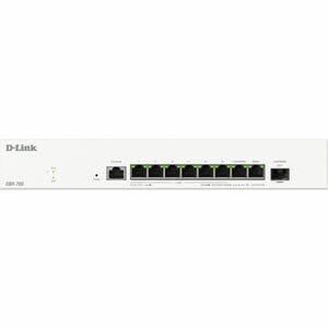 D-Link DBR-700 Router - 8 Ports - 7 RJ-45 Port(s) - 1 WAN Port(s) - 1 SFP Slots - 2.5 Gigabit Ethernet