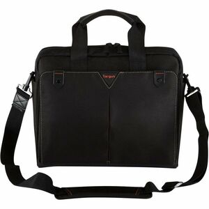 Targus Classic+ CN515 便携包 用于 30.7 cm (12.1") 到 39.6 cm (15.6") Apple iPad 笔记本电脑, 附件, 平板 - 黑 - 氯丁橡胶, 人造皮革 Body - 肩带, 手柄 - 3