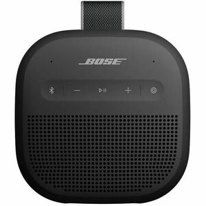 Bose SoundLink Micro Tragbar Bluetooth Lautsprechersystem - Google Assistant Unterstützt - Schwarz - Aufladbarer Akku