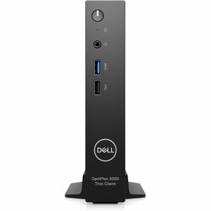 Dell OptiPlex 3000 Thin Client - Intel Pentium Silver N6005 Quad-core (4 Core) 2 GHz - Standard Black - Intel Chip - 8 GB 