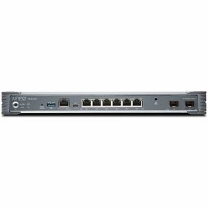 Juniper SRX SRX300 Router - 8 Ports - 6 RJ-45 Port(s) - Management Port - 2 SFP Slots - 4 GB - Gigabit Ethernet - Desktop