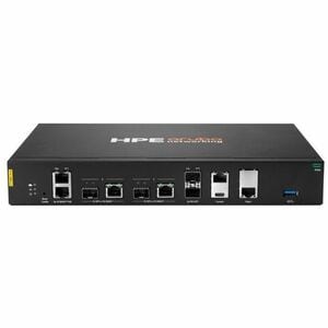Aruba 9100 9106 Router - TAA-konform - 4 Anschlüsse - 3 RJ-45 Port(s) - 1 WAN Port(s) - PoE Ports - Management-Port - 4 SF