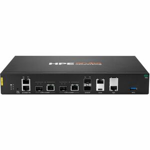 Aruba 9100 9106 Router - 4 Anschlüsse - 3 RJ-45 Port(s) - 1 WAN Port(s) - PoE Ports - Management-Port - 4 SFP (Mini-GBIC) 