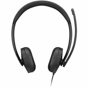 Lenovo Wired Over-the-head Stereo Headset - Black - Microsoft Teams Certification - Binaural - Supra-aural - 32 Ohm - 20 H