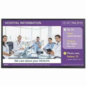 LG 32" ML5K Series FHD Healthcare Digital Signage - 32" LCD - In-plane Switching (IPS) Technology - 24 Hours/7 Days Operat