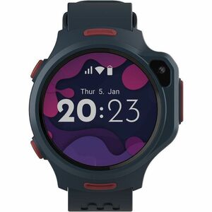 myFirst Fone R2 Smart Watch - Round - Children - G-sensor, Heart Rate Monitor, Temperature Sensor - Camera, Video Call, Vi