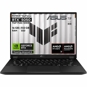 Laptop para videojuegos - TUF Gaming A14 FA401UH-RG004W 35.6cm (14") Copilot+ PC - 165Hz - AMD Ryzen 7 260 - 16GB - 512GB 