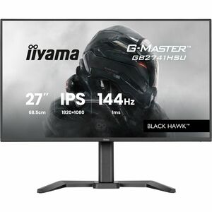 iiyama G-MASTER Black Hawk GB2741HSU-B1 27" Class Full HD Gaming LCD Monitor - 16:9 - Matte Black - 68.6 cm (27") Viewable
