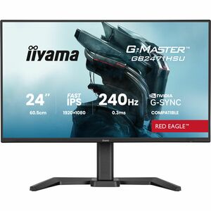 iiyama G-MASTER Red Eagle GB2471HSU-B1 24" Class Full HD Gaming LCD Monitor - 16:9 - Matte Black - 60.5 cm (23.8") Viewabl