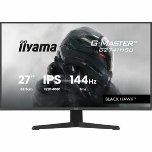 Moniteur de jeu LCD iiyama G-MASTER Black Hawk G2741HSU-B1 27" Class Full HD - 16:9 - Noir mat - 68,6 cm (27") Viewable - 