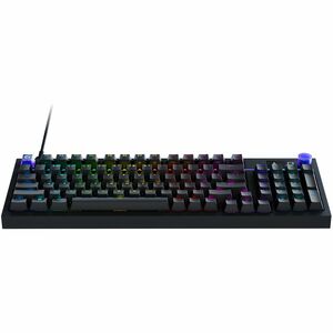 Logitech G G316 X 8K 游戏键盘 - 袖珍的 - 电缆 连接 - USB 3.0 A 型 接口 - RGB LED - 黑 - 线性机械 按键开关 - 98 Key(s) - Windows 10, Mac OS X 12.0